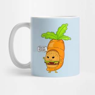 Healthy food and humor Mug